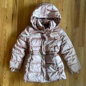Gap Kids long Warmest Pink Champagne Coat